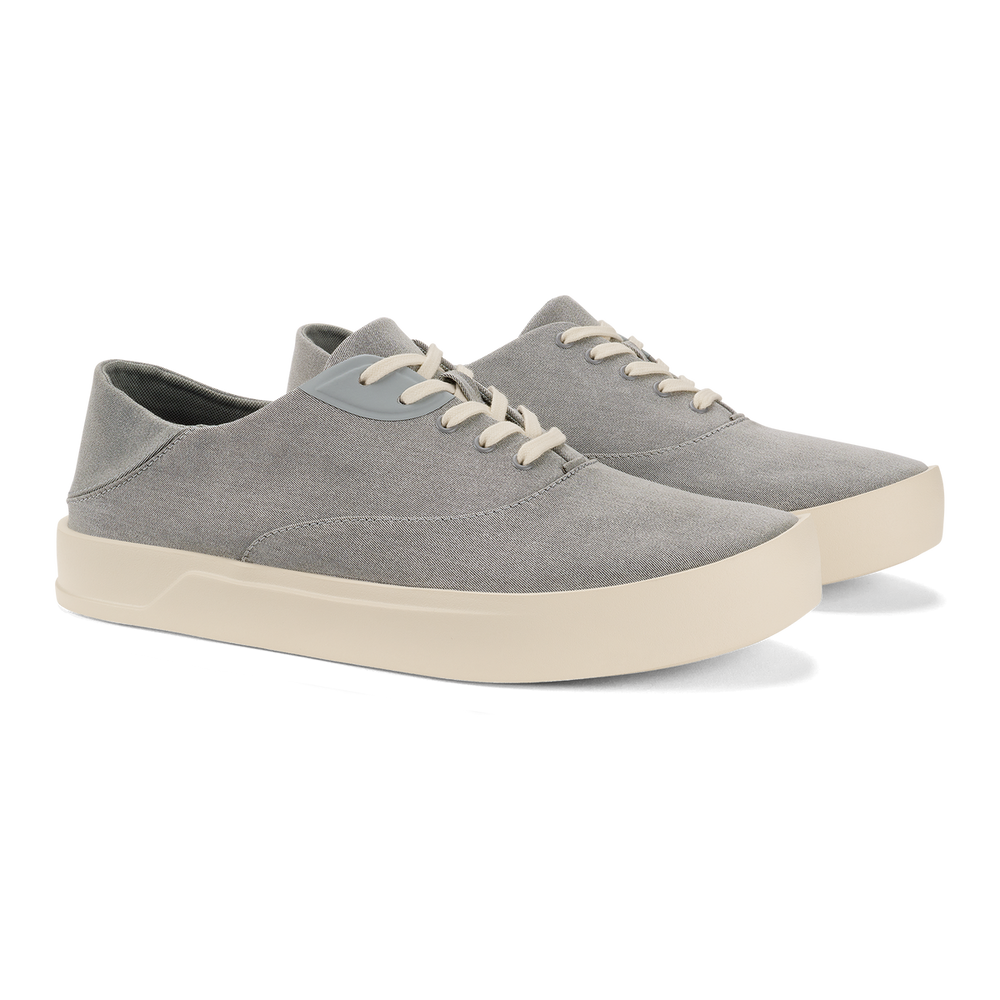 Tradewind Men’s Breathable Sneakers - Cooler Grey | Men OluKai on sale