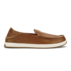 Kākaha Nia Men‘s Leather Slip-On Shoes - Fox | Men OluKai online