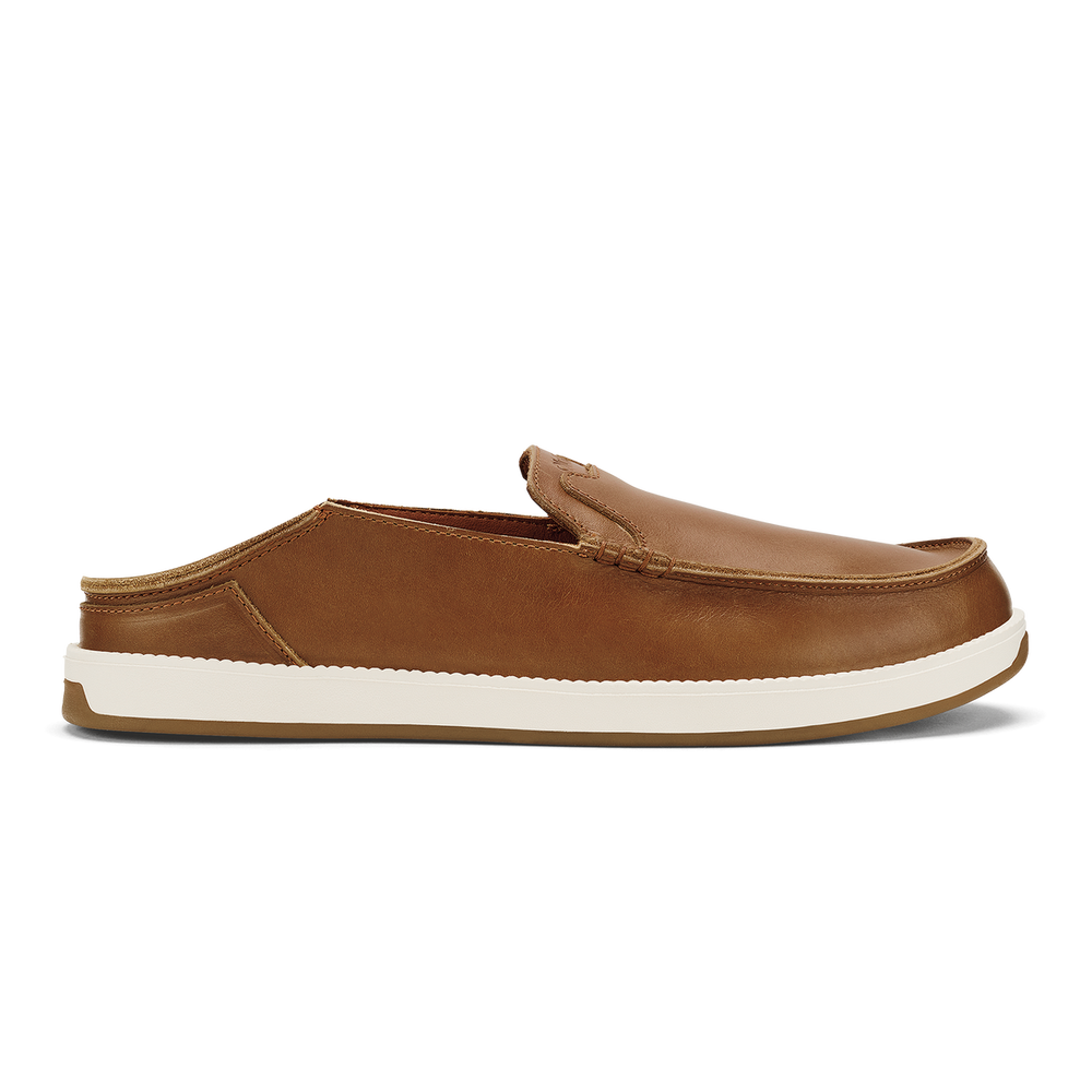 Kākaha Nia Men‘s Leather Slip-On Shoes - Fox | Men OluKai online