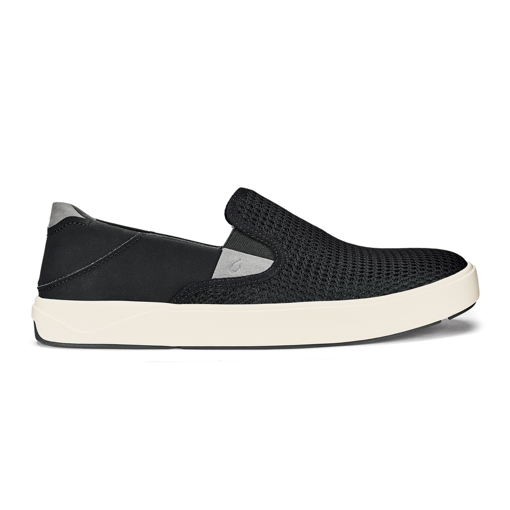 OluKai Lae‘ahi - Black | Men's Slip-on Sneakers | Men OluKai near me