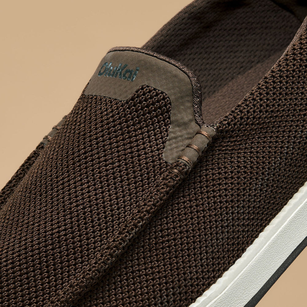 Kākaha Mesh Men‘s Slip-On Shoes - Dark Java | Men OluKai on sale