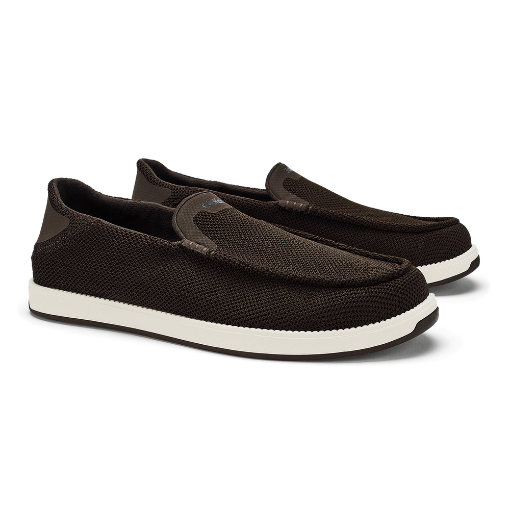 Kākaha Mesh Men‘s Slip-On Shoes - Dark Java | Men OluKai on sale