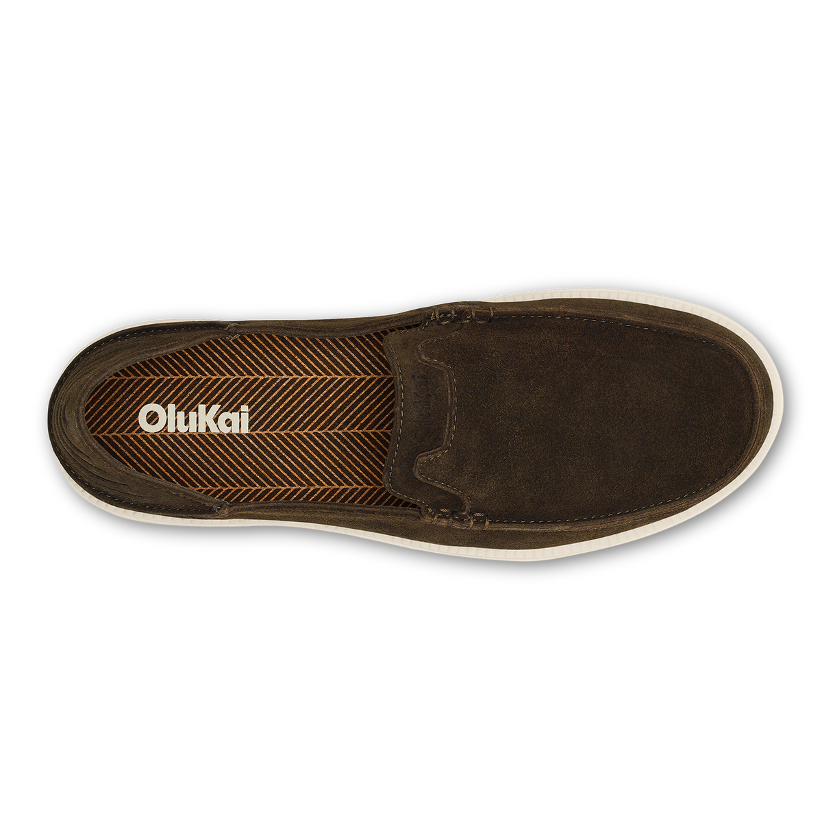 Kākaha Nia Men‘s Suede Slip-On Shoes - Dark Wood | Men OluKai sale