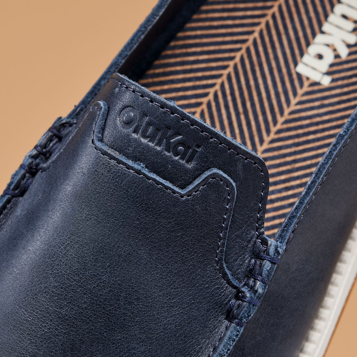 Kākaha Nia Men‘s Suede Slip-On Shoes - Mood Indigo | Men OluKai outlet