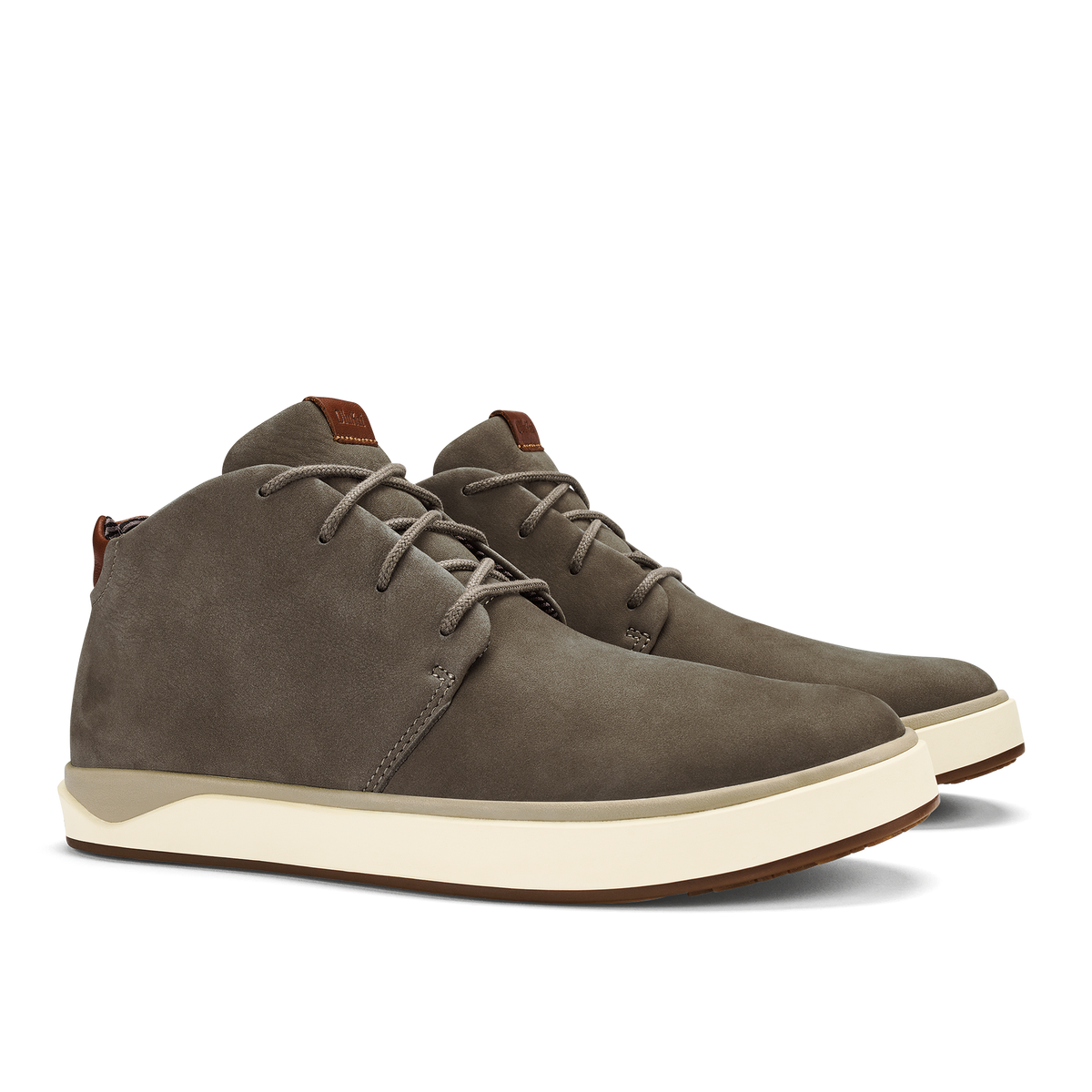 Papakū 'Ili Men’s Waterproof Leather Boots- Mustang | Men OluKai on sale