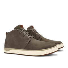 Papakū 'Ili Men’s Waterproof Leather Boots- Mustang | Men OluKai on sale