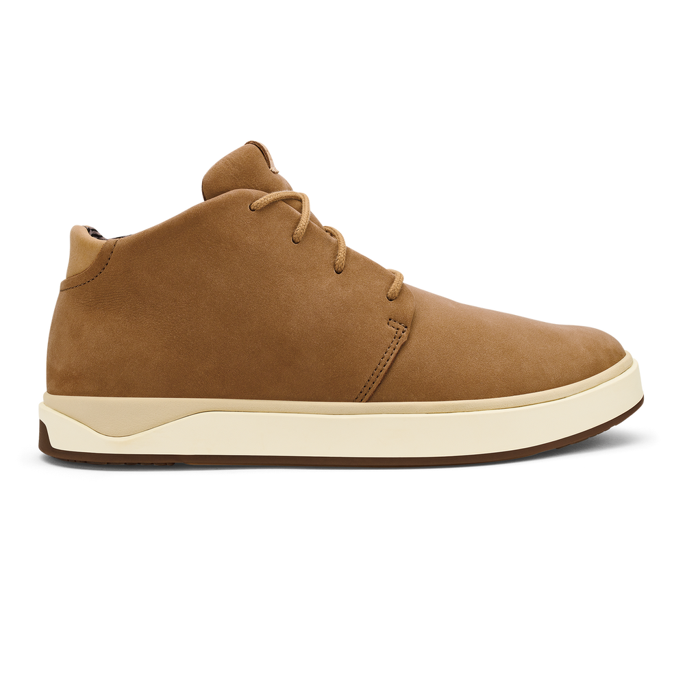 Papakū 'Ili Men’s Waterproof Leather Boots- Tan | Men OluKai cheap