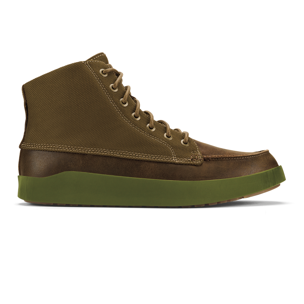 Mōlina Men’s Waterproof Leather Boots - Mustang Hanu | Men OluKai on sale