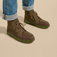 Mōlina Men’s Waterproof Leather Boots - Mustang Hanu | Men OluKai on sale