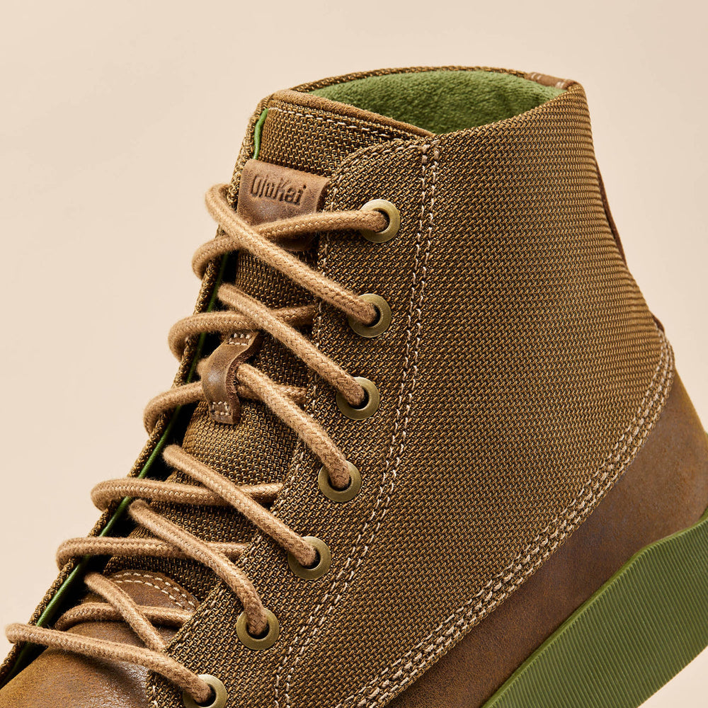 Mōlina Men’s Waterproof Leather Boots - Mustang Hanu | Men OluKai on sale