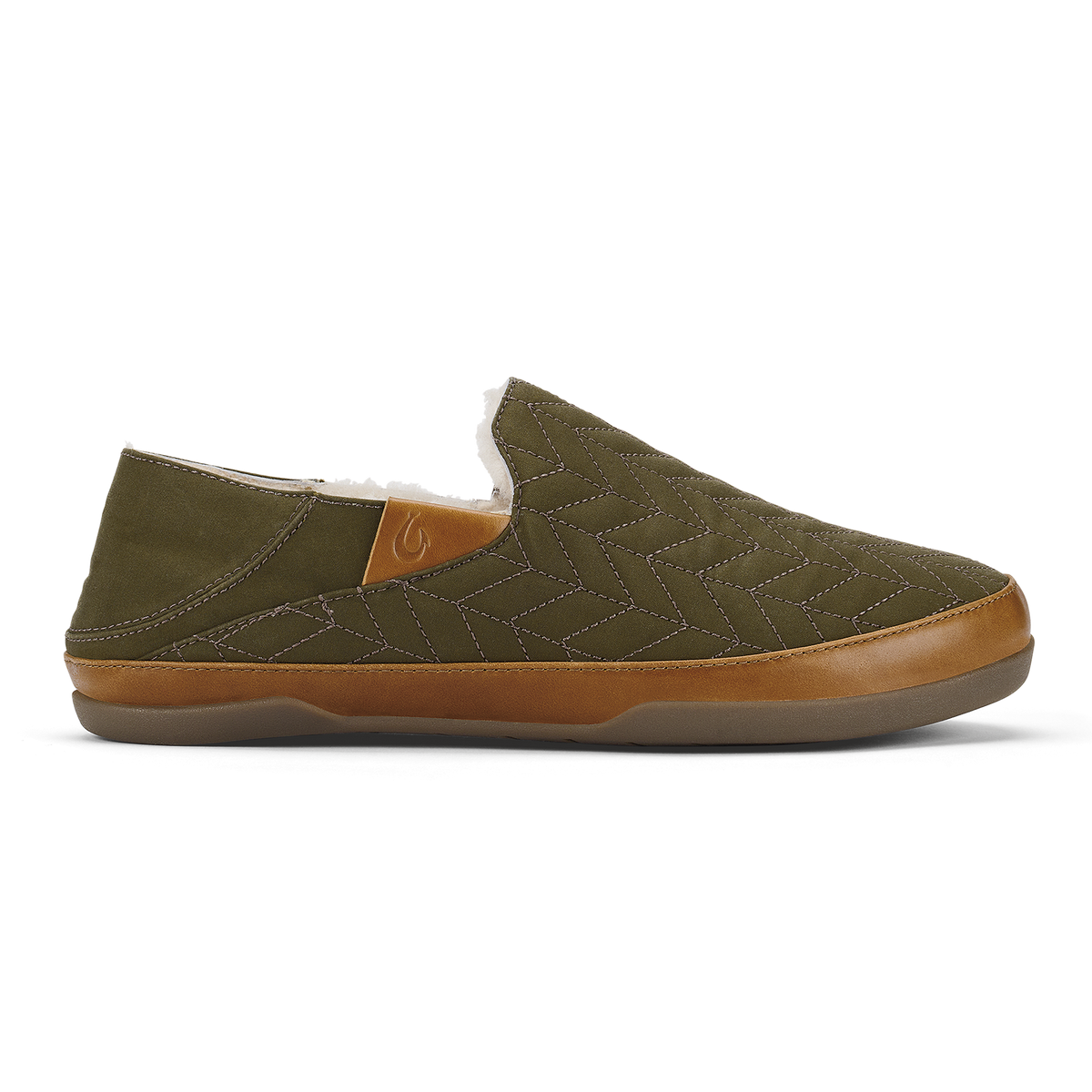 Hanohano Men’s Waxed Canvas Slippers - Husk | Men OluKai online