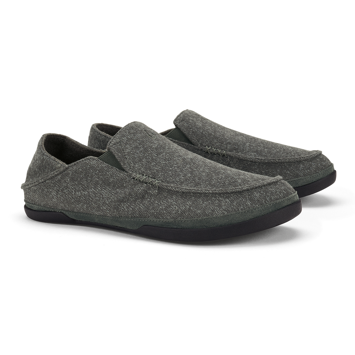 Moloā Hulu Men's Lightweight Slippers - Lava Rock | Men OluKai on sale