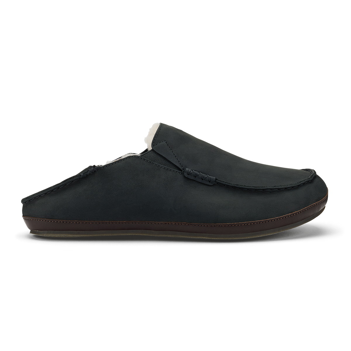 Moloā Slipper - Black / Dk Java | Men OluKai outlet