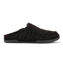 Moloā Hulu Men’s Wool Slippers - Black | Men OluKai discount