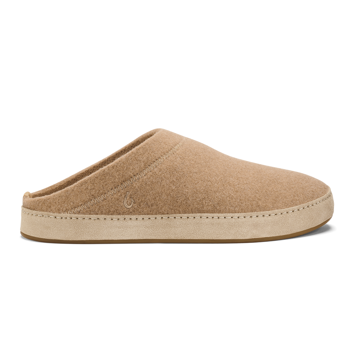 Hāmani Hulu Men’s Wool Mule Slippers - Oatmeal | Men OluKai sale