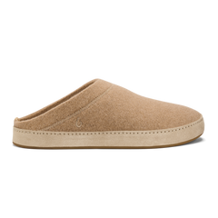 Hāmani Hulu Men’s Wool Mule Slippers - Oatmeal | Men OluKai sale