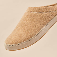 Hāmani Hulu Men’s Wool Mule Slippers - Oatmeal | Men OluKai sale