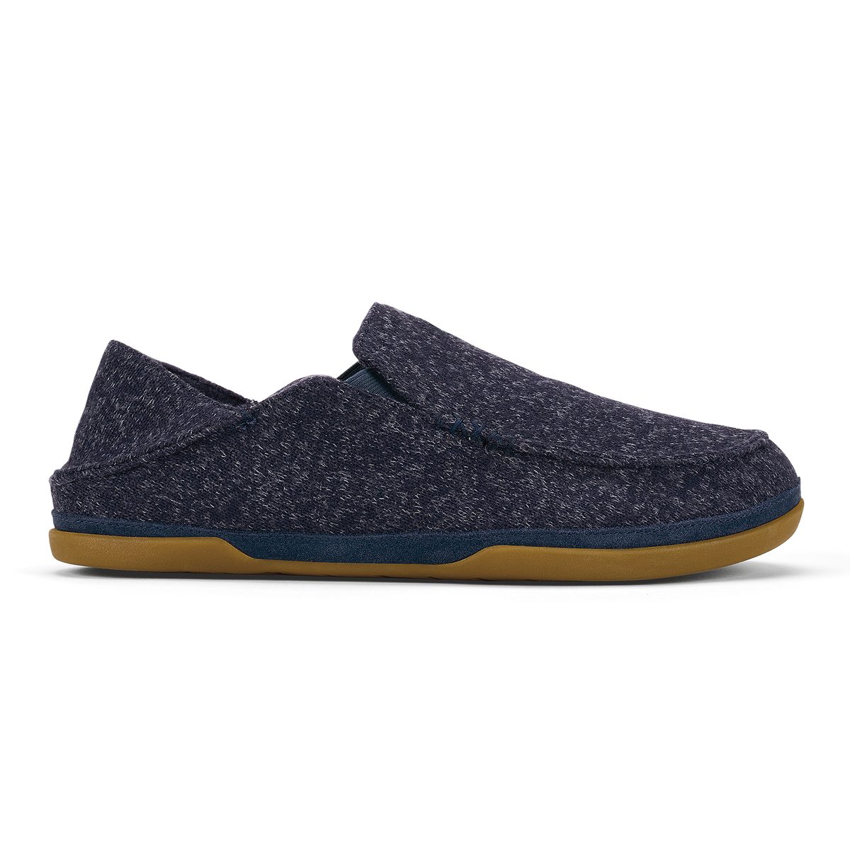 Moloā Hulu Men’s Wool Slippers - Trench Blue | Men OluKai for sale