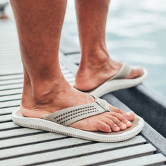 Ulele Men's Water-Ready Beach Sandals - Clay / Mustang | Men OluKai cheap