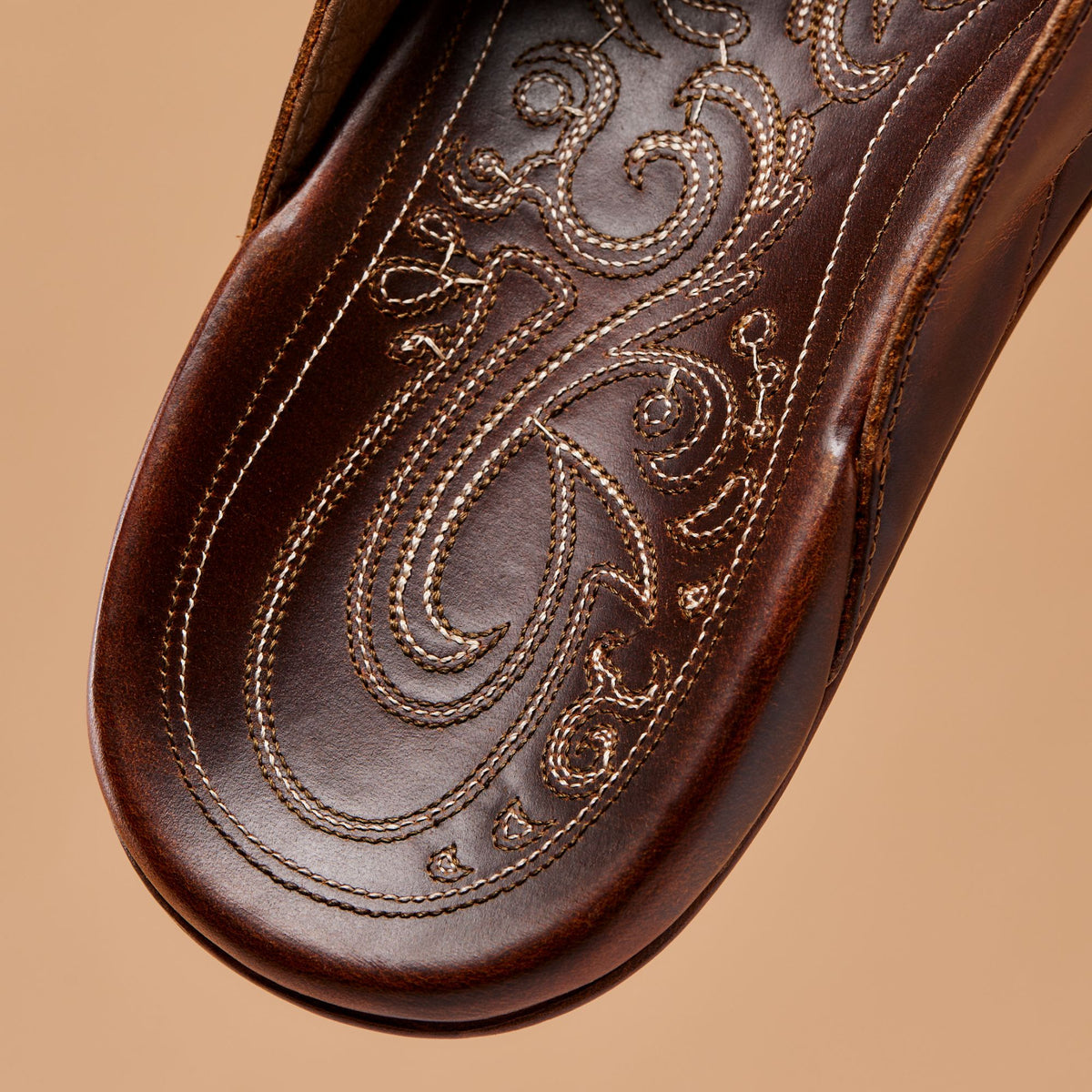Mekila Men's Full-Grain Leather Beach Sandals - Natural | Men OluKai online