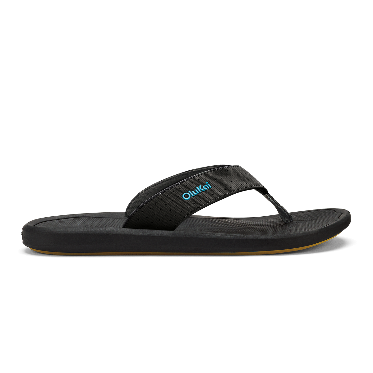 Ki‘i Men’s Water Ready Beach Sandals - Lava Rock / Bold Blue | Men OluKai discount