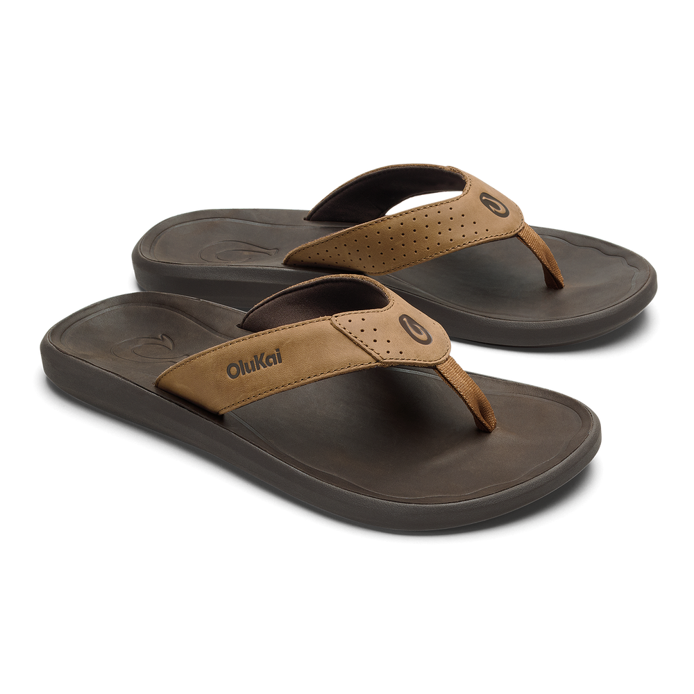 Pili - Tan / Dark Java | Men OluKai cheap