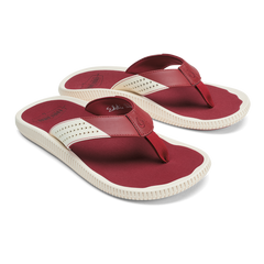 Ulele - Off White / Deep Red | Men OluKai cheap