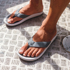 Ulele Men's Water-Ready Beach Sandals - Stone | Men OluKai outlet