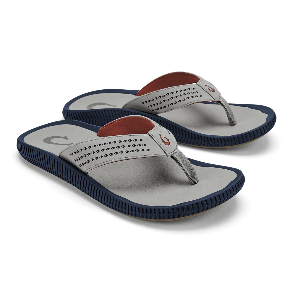 Ulele Men's Beach Sandals - Ash | Men OluKai sale