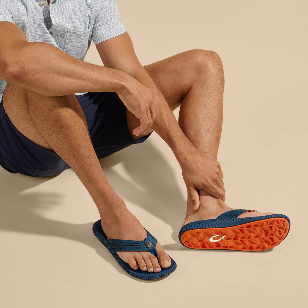 Ulele Men's Water-Ready Beach Sandals - Lagoon | Men OluKai sale