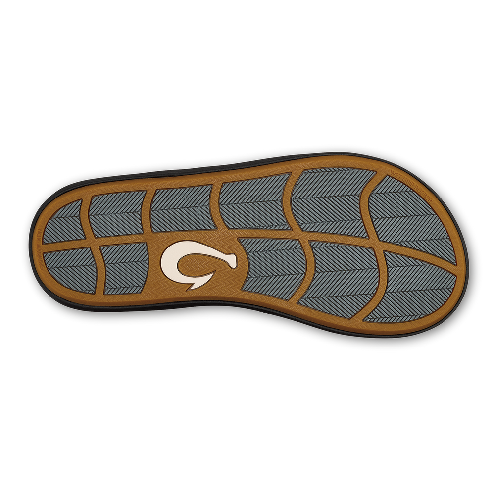 Ki‘i Men’s Water Ready Beach Sandals - Rock / Lava Rock | Men OluKai for sale