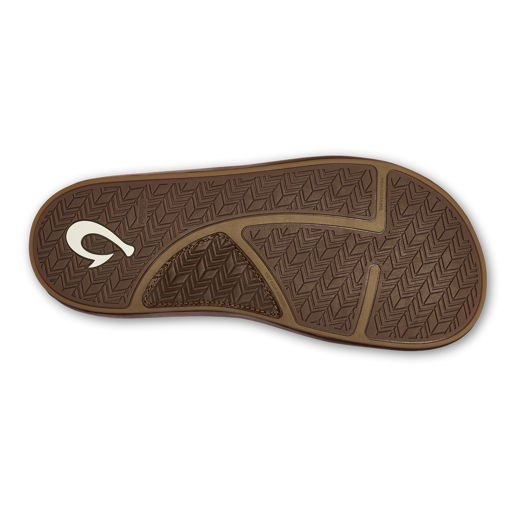 ‘Ilikai Men‘s Leather Sandals - Toffee | Men OluKai online