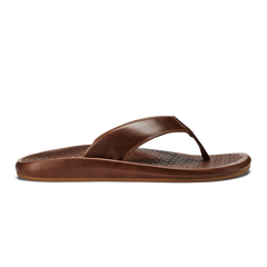 ‘Ilikai Men‘s Leather Sandals - Toffee | Men OluKai online