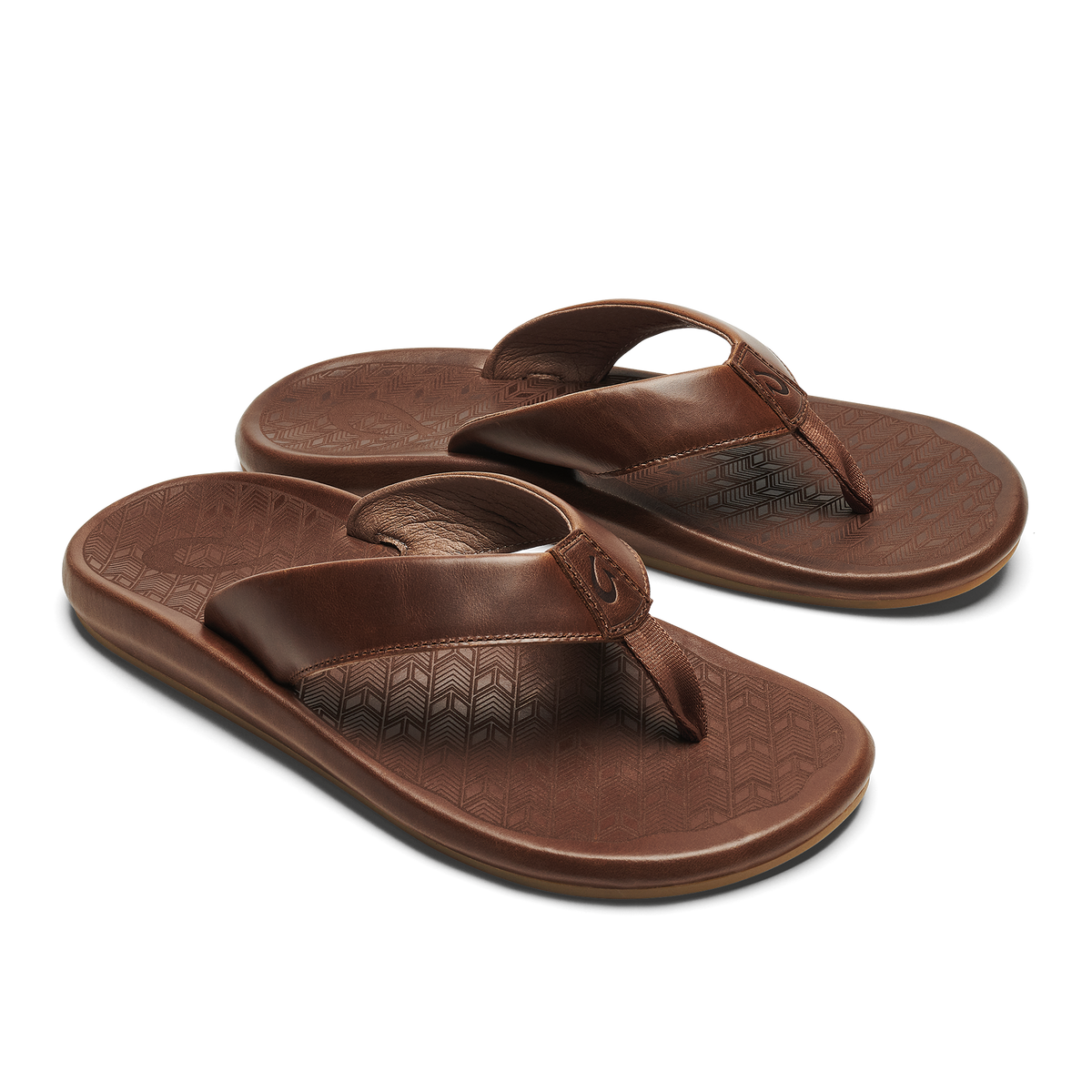 ‘Ilikai Men‘s Leather Sandals - Toffee | Men OluKai online