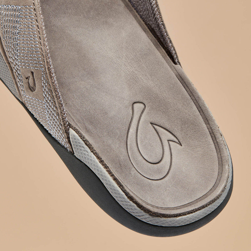 Tuahine Men's Waterproof Leather Beach Sandals - Lagoon | Men OluKai cheap