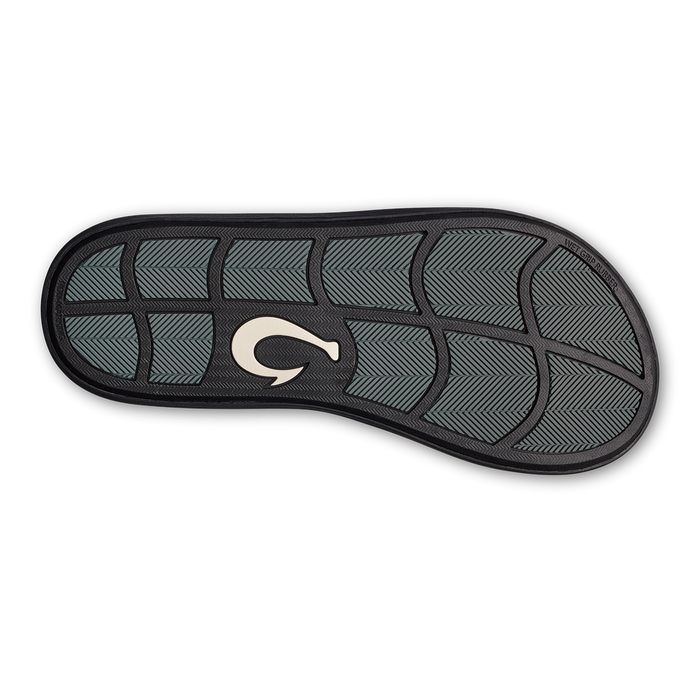 Pili Men’s Waterproof Leather Sandals - Lava Rock | Men OluKai near me