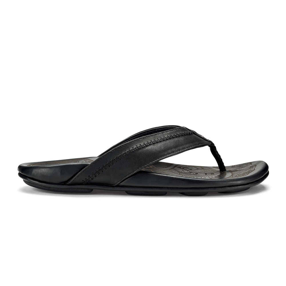 Hiapo - Lava Rock Men’s Leather Beach Sandals | Men OluKai outlet