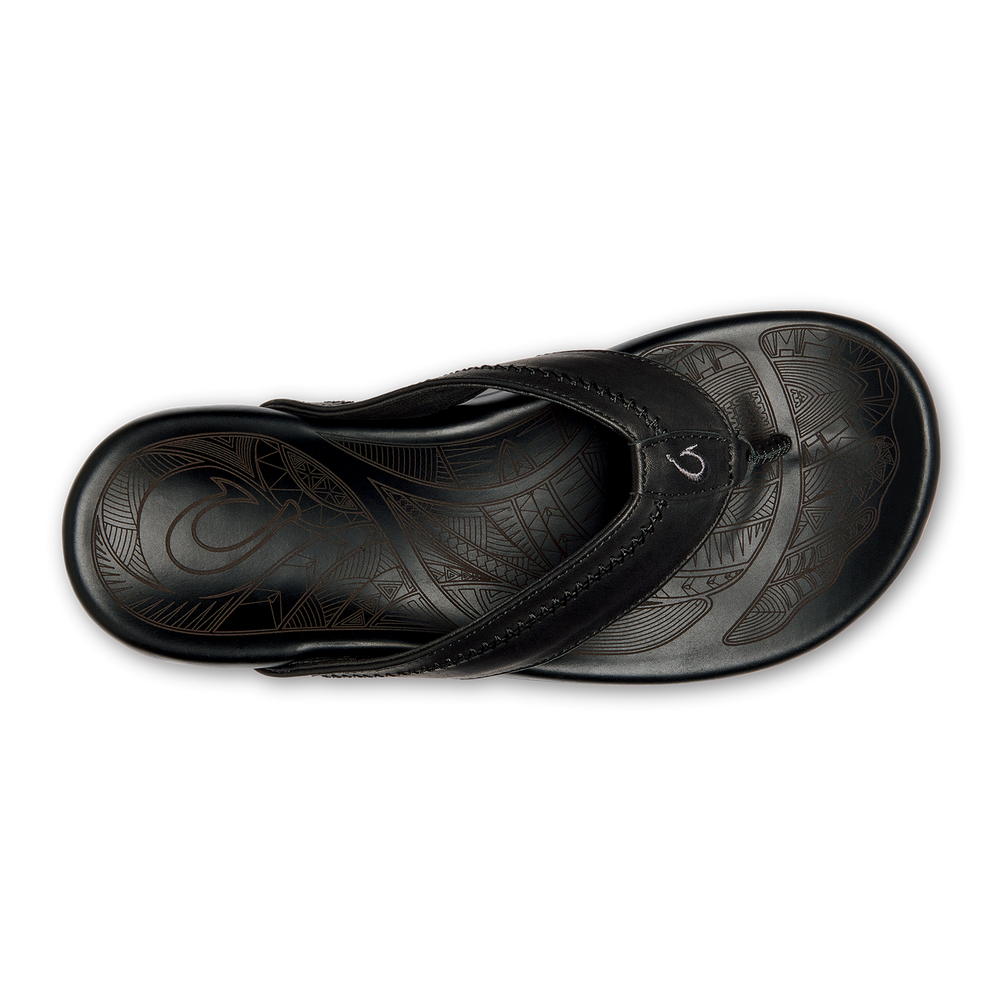 Hiapo - Lava Rock Men’s Leather Beach Sandals | Men OluKai outlet