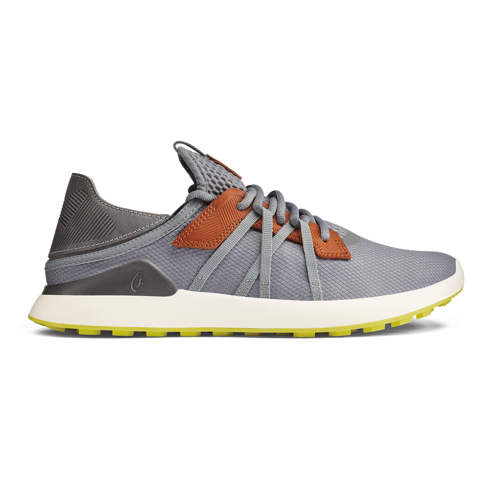 Manele Men’s Breathable Golf Shoes - Poi / Charcoal | Men OluKai near me