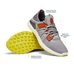 Manele Men’s Breathable Golf Shoes - Poi / Charcoal | Men OluKai near me