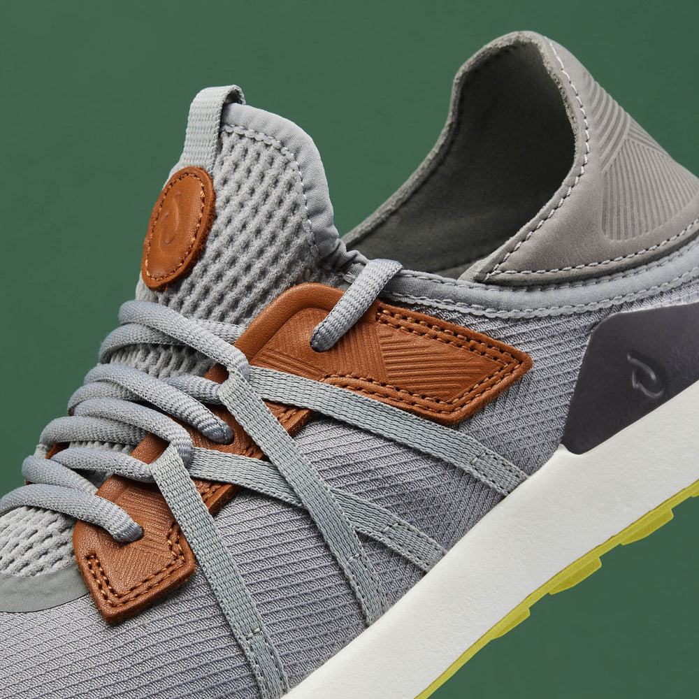 Manele Men’s Breathable Golf Shoes - Poi / Charcoal | Men OluKai near me