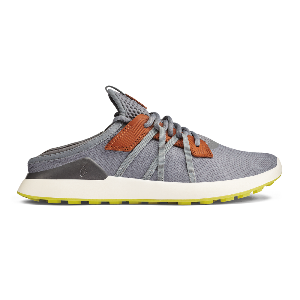 Manele Men’s Breathable Golf Shoes - Poi / Charcoal | Men OluKai near me