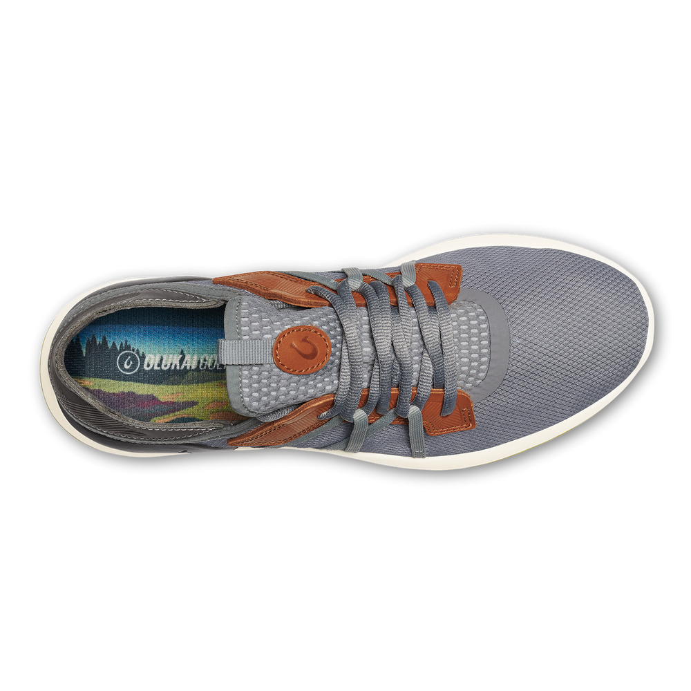Manele Men’s Breathable Golf Shoes - Poi / Charcoal | Men OluKai near me