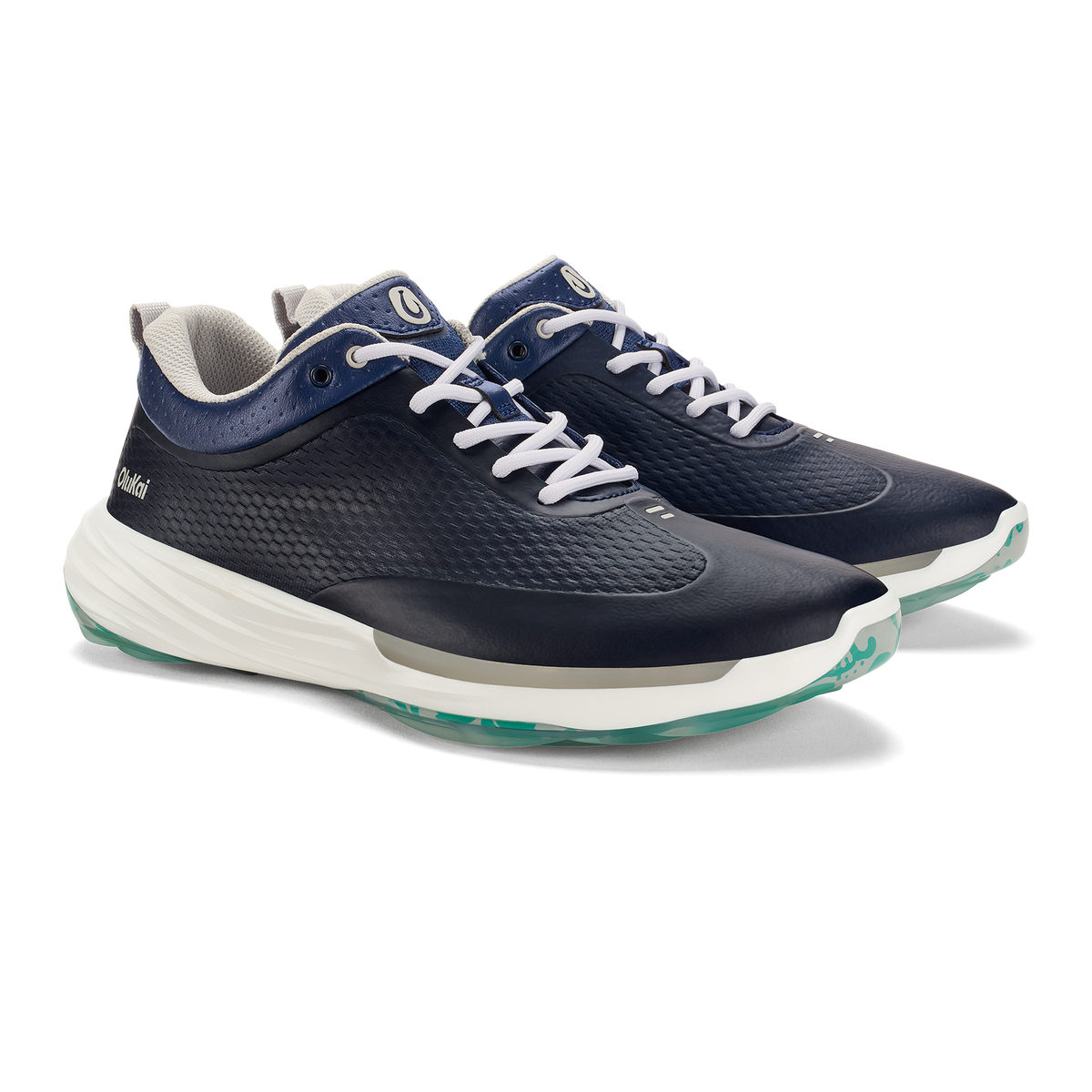 Mākena Men’s Waterproof Golf Shoes - Mood Indigo | Men OluKai online