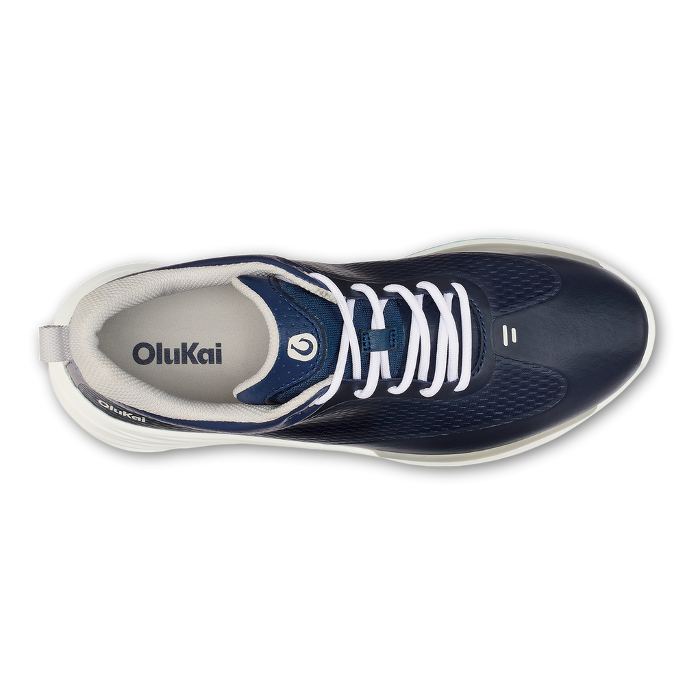 Mākena Men’s Waterproof Golf Shoes - Mood Indigo | Men OluKai online