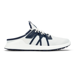 Manele Men’s Breathable Golf Shoes - Bright White / Mood Indigo | Men OluKai on sale