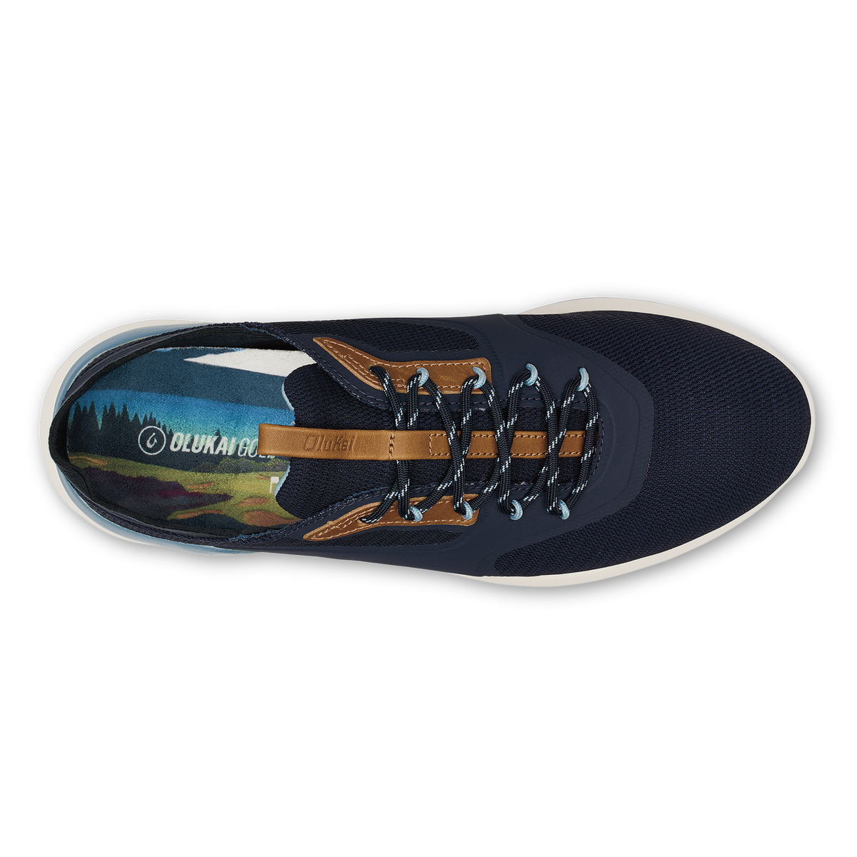 OluKai Kā‘anapali Men’s Golf Shoe - Trench Blue / Sea Ice | Men OluKai cheap