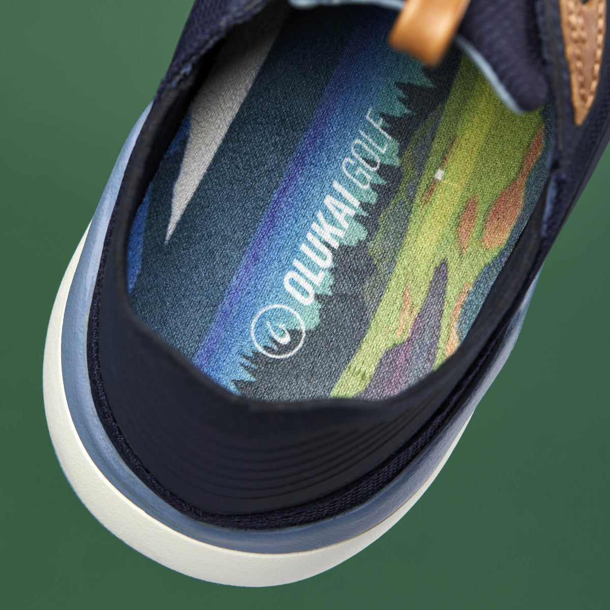 OluKai Kā‘anapali Men’s Golf Shoe - Trench Blue / Sea Ice | Men OluKai cheap
