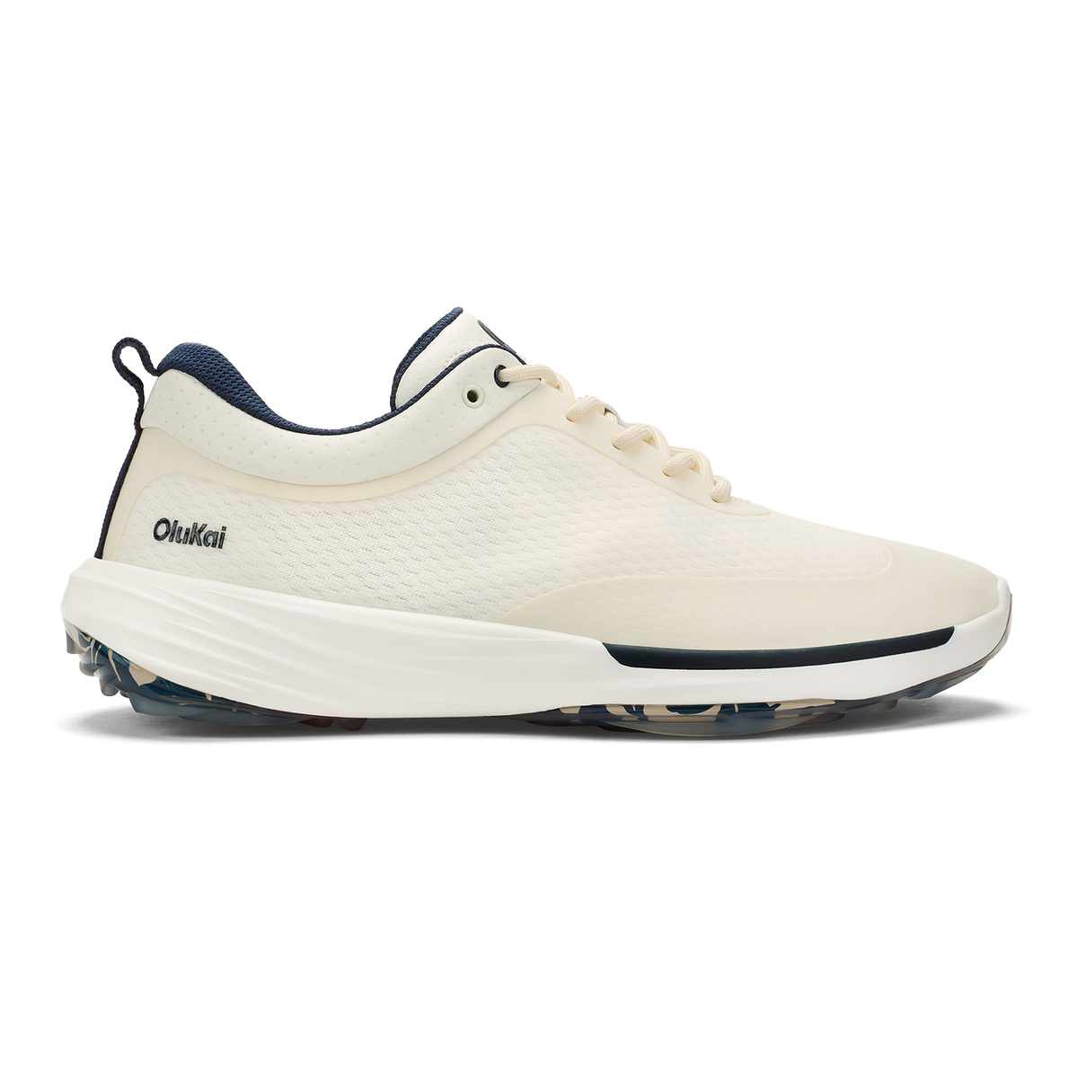Mākena Men’s Waterproof Golf Shoes - White Sand | Men OluKai for sale