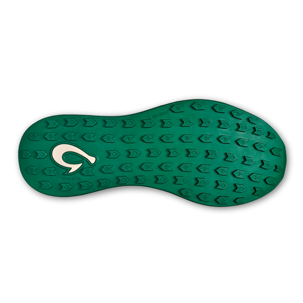Manele Men’s Breathable Golf Shoes - White / Bamboo | Men OluKai discount